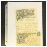 Ephemera 10 Illustrated 19th Century Covers & Cont