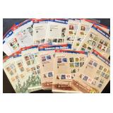US Stamp Sheets FACE VALUE $107 Mint NH Celebrate