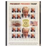 Guyana Prisoner Trump Stamps 2023 Mint NH Sheet of