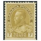 Canada Stamp #113b with 2014 Gratton Cert CV $245