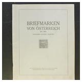 Austria Stamps 1860s-1920s in old Austria album, m