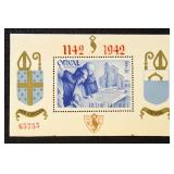 Belgium Stamps #B303 variety Mint HR 1941  CV $500
