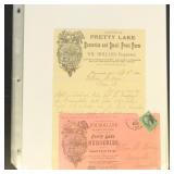 Ephemera 10 Illustrated 19th Century Covers & Cont