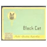 Canada Revenue Stamp on empty Black Cat Virginia C