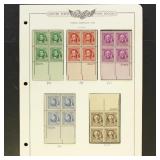 US Stamps #859-893 Plate Blocks Mint NH CV $245