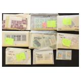 Poland Stamps Mint NH with duplication in glassine
