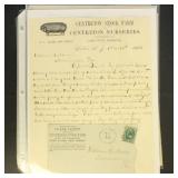 Ephemera 10 Illustrated 19th Century Covers & Cont