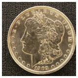 US Silver Coin 1903 Morgan Silver Dollar, BU