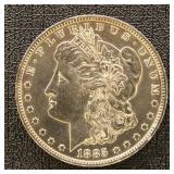 US Silver Coin 1885-O Morgan Silver Dollar, BU