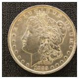 US Silver Coin 1885 Morgan Silver Dollar, BU