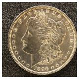 US Silver Coin 1896 Morgan Silver Dollar, BU