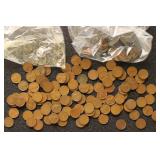 US Coins Wheat Cents & Indian Head Pennies accumul