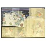Germany & Worldwide Stamps in Stockbook & Glassine