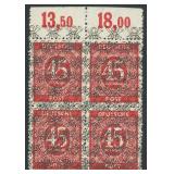 Germany Stamps Mi:#65 II DK Inverted CV ï¿½800