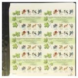 US Stamps $137.28 FACE VALUE Mint NH Sheets, 22 to
