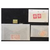 Worldwide Stamps on cards, fresh items CV $450+