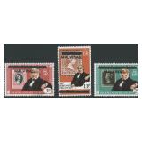 Malvinas Falkland Island Stamps set of 3 1979 issu