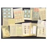Worldwide Stamps in Glassines and on Cards