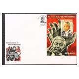 Nelson Mandela 2014 St Thomas & Prince Islands Sta
