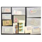 Europa Stamps Mint NH sorted by country in glassin