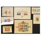 Germany, China etc Stamp Sheets & Blocks, with fau