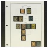 Saxony German State Stamps 1850s-1860s Used and Mi
