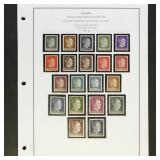Russian Area German Occupation Stamps 1940s Used a