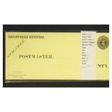 US Postal Stationery 1870s Official Specimen Entir