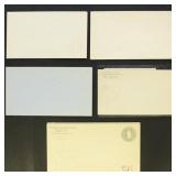 US Postal Stationery Error Entires including 2 alb