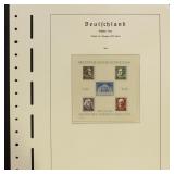 Germany Stamps Thuringia Allied Soviet Zone Mi Blo