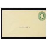 US Postal Stationery 1870s Specimen Entire