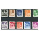 Germany Stamps #634a-658a Mint NH Perf 14 Set CV $
