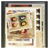 Worldwide John Lennon & Beatles Stamps 20 differen