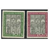 Germany Stamps #B316-B317 Mint NH 1951 Fre CV $170