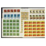Central African Republic Stamps Panes & Blocks Use