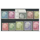 Germany Stamps #702-721 Mint NH 1954-60 CV $225+