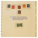 Channel Islands Stamps & Covers 1941-1944 Mint & U