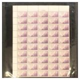 US Stamps #737 Sheet Mint NH Whistler's mother she
