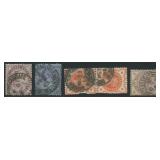 Great Britain 1890s Carriage Mail Sorting Stamps,