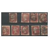 Great Britain 1860s Stamps District Office Cancels