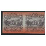 US Stamp Plate Proof Essay Pair #121-E1s CV $700