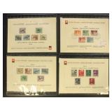 Switzerland League of Nations PTT Cards with Stamp
