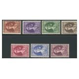 Belgium Stamps #B107-B113 Mint HR 1931 Quee CV $83
