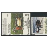 US State Duck Stamps, small group of Mint NH and l
