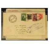 Three 1930s Graf Zeppelin Covers and one picture p