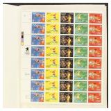 US Stamps Sheets FACE VALUE $146.45 in 29 cent den