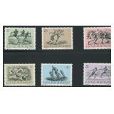 Luxembourg Stamps #285-290 Mint NH 1952 Olympics S