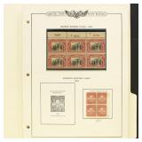 US Stamps 1929-37 Plate Blocks & Blocks Mint NH co