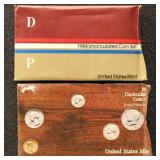 US Coins 1984-1985 Mint Sets in original US Mint p