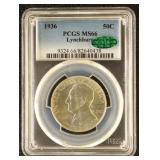 US Silver Coin 1936 Lynchburg Commemorative Half D